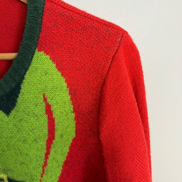Men's Ugly Christmas Sweater Size Large‎ Holiday Elf - Picture 3 of 11